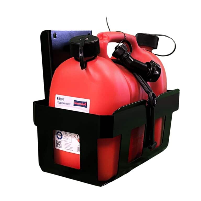 Kanisterhalter mit 6 + 3 Liter Kanister