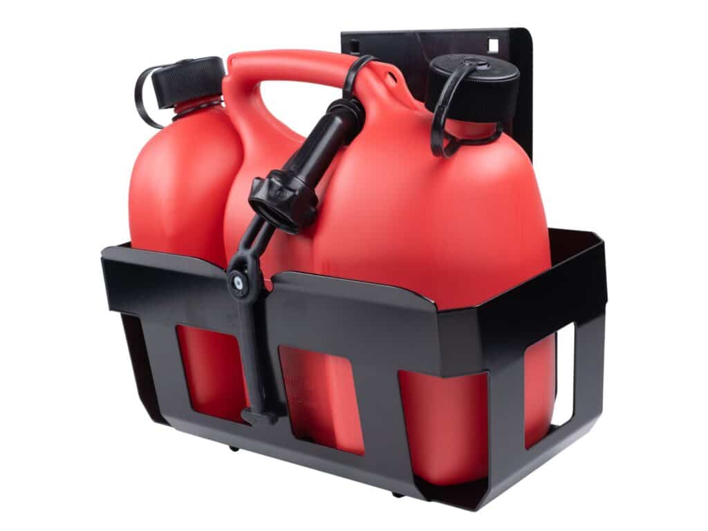 Kanisterhalter mit 6 + 3 Liter Kanister